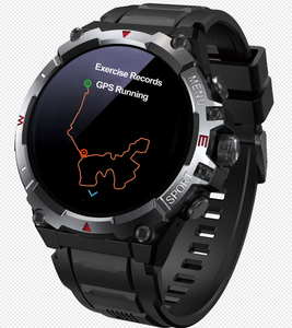 2025 sıcak satış AMOLED oksijen siyah akıllı saat erkek kadın BT çağrı spor nabız monitörü akıllı saat izci - Product Image 1