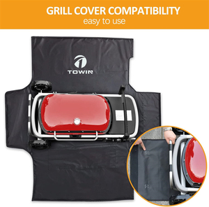 Housse de <span class=keywords><strong>barbecue</strong></span> à gaz résistante aux UV pour l'extérieur pour les <span class=keywords><strong>accessoires</strong></span> de voyage <span class=keywords><strong>Weber</strong></span> - Product Image 4