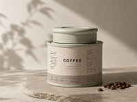 Boîte en papier alimentaire ronde de 76 mm, équipée d'une valve d'échappement, adaptée à l'emballage des grains de café, de la poudre de café