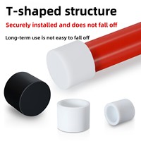 Bouchon d'extrémité en caoutchouc silicone souple, étanche à la poussière et à l'eau, pour vis, boulons, écrous, extrémités de meubles et de tuyaux, couleur et taille personnalisables