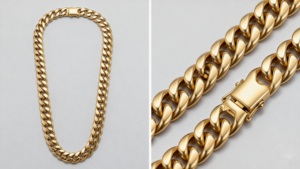 <span class=keywords><strong>Collar</strong></span> de Lujo para Mascotas, Ajustable y Duradero, Chapado en Oro, para Perros y Gatos - Product Image 3