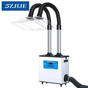 Extracteur de fumée médical <span class=keywords><strong>à</strong></span> double bras d'origine d'usine, système d'<span class=keywords><strong>extraction</strong></span> de fumée pour la thérapie au moxibustion avec tuyau externe - Product Image 4