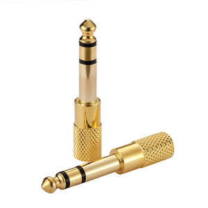 Mingyue 6.35mm 1/4 pouces mâle à 3.5mm 1/8 pouces adaptateur stéréo femelle <span class=keywords><strong>pour</strong></span> haut-parleur casque guitare <span class=keywords><strong>ampli</strong></span> <span class=keywords><strong>Piano</strong></span> <span class=keywords><strong>numérique</strong></span> - Product Image 1