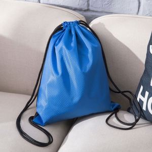 Custom Logo <b>Drawstring</b> <b>Backpack</b> Waterproof Oxford Sport Sling Bags With Personalized Design - Product Image 3
