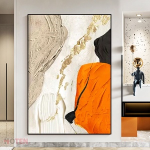 Tableau D'art Mural Moderne - Toile Abstraite Florale, Impression Giclée, Plusieurs Formats, Encadré, Prêt à Accrocher