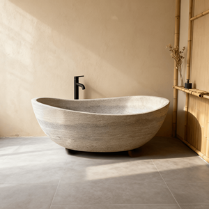 <span class=keywords><strong>Baignoire</strong></span> en marbre naturel pur, <span class=keywords><strong>dimensions</strong></span> personnalisables, design trapézoïdal, adaptée aux hôtels et aux maisons - Product Image 5