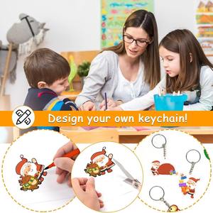 แผ่นฟิล์มพลาสติกหดสีขาวโปร่งแสงสำหรับงาน DIY ทำจี้ห้อยทำมือ งานศิลปะ ไม่สามารถพิมพ์ได้ ชุดอุปกรณ์วาดภาพด้วยมือ - Product Image 4