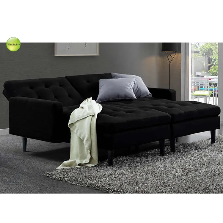 La fabbrica di design componibile del divano letto di design in stile malesia con mobili reclinabili con pouf mobile