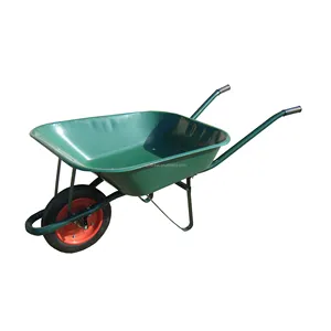 WB6500 13 "x3.00-8 lastik tekerlek 65l 130kg 5galvanized galvanizli tepsi bahçe el arabası Metal sepeti çiftlik tekerleği Barrow