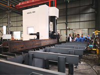 Perceuses cnc HDZL1200 pour métal, Machine de perçage et de traitement de faisceau CNC, perceuse latérale cnc
