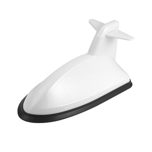 Antenne de voiture universelle en forme de <span class=keywords><strong>aileron</strong></span> de requin, nouvelle conception, vente en gros d'usine, 12v ABS, décoration, signal radio AM FM - Product Image 2