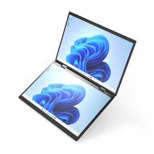 A buon mercato sottile Yoga Laptop doppio 14 pollici doppio schermo Win11 12 Notebook N95 Ram 16Gb Netbook Mini 2 in1 Tablet Laptop