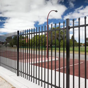 Meilleur prix Fournisseur de clôture de sécurité tubulaire en acier pour système de clôture de jardin