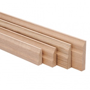 Tùy chỉnh thân thiện với môi <span class=keywords><strong>MDF</strong></span> gỗ tường ốp chân tường Hội Đồng Quản trị thiết kế hiện đại sồi màu <span class=keywords><strong>TRIM</strong></span> cho trang trí nội thất sàn gỗ - Product Image 1