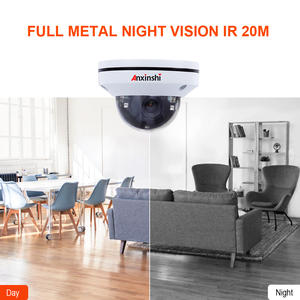 Mini câmera dome ótica de 5.0mp 3x, câmera dome de tamanho mini, ir 20m, 4 em 1, cor, speed dome, carcaça de metal, com zoom - Product Image 4