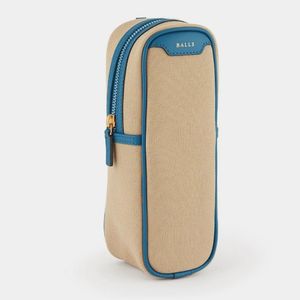 Bolsa de raqueta de tenis para hombre de lona reciclada ligera vintage bolsa de transporte de tenis de Pádel portátil - Product Image 3