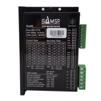 SamSR alisamento ondulação torque stepper kit cnc do motor motorista anti-ressonância 34 2-nema fase driver de motor de passo