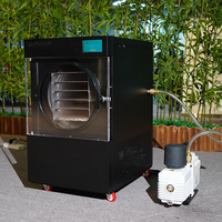 Commerciële 7kg Vriesdroogmachine Vacuümdroger Goede Kwaliteit Fruit Voedsel Vriesdroogmachine voor Kleine Bedrijven
