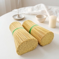 Bâtonnets d'encens Agarbatti en bambou 100% naturel de qualité supérieure (AAA), longueurs 8, 9 et 12 pouces, aromatiques, longue durée, utilisables toute l'année, marque Xizhu