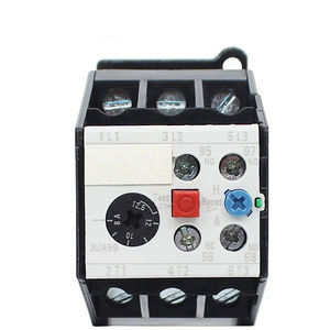 Relè di sovraccarico 3UA59 con reset manuale/automatico e pulsante di test, protezione motore e protezione da guasto di fase - Product Image 1