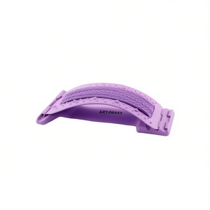Coussin lombaire et coussin de siège avec support lombaire, motif feuille violette - Product Image 2