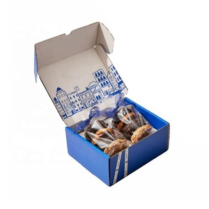 Sản xuất tùy chỉnh giấy đầu hồi hình dạng Cookie hộp đóng gói quà tặng với xử lý - Product Image 6