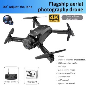 H21 Drone 4K Cámara dual GPS plegable Mini Quadcopter <span class=keywords><strong>con</strong></span> <span class=keywords><strong>gafas</strong></span> VR 4K HD FPV Flujo óptico Hover Control remoto para principiantes - Product Image 6
