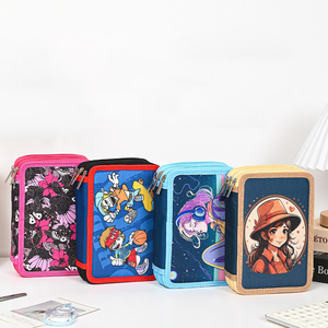 GF artisti <span class=keywords><strong>adulti</strong></span> professionisti che disegnano e colorano matite di grande capacità 48 matite colorate con custodia con cerniera - Product Image 3