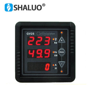 ชัลลูโอ จีวี25 เอ็มเค2 เครื่องวัดจอแสดงผลดิจิตอล เครื่องมือวัดพารามิเตอร์ไฟฟ้ากระแสสลับ ตัวควบคุมเครื่องกำเนิดไฟฟ้า จอแอลซีดี 220V - Product Image 1