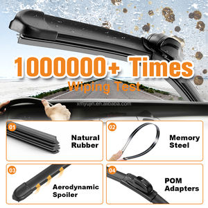 Spazzole Tergicristallo OEM, Accessori Auto Universali, Tergicristallo in Silicone di Qualità per Parabrezza - Product Image 3