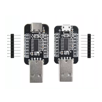 Placa de Desarrollo H552 con Chip CH552G, Microcontrolador 51, Módulo de Conversión Analógico-Digital (ADC) Integrado