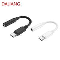 DAJIANG vente en gros USB C à 3.5mm adaptateur casque Type C à Aux Audio Dongle câble Type C à 3.5mm câble adaptateur de Port écouteur