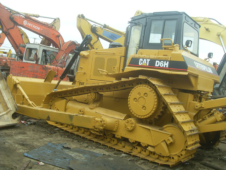 Caterpillar D6h Used Crawler Bulldozer,Original Painting Good Co<i></i>ndition Car D6h Tracked Dozer