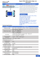 Monitor de Dióxido de Carbono, Temperatura y Humedad, Detector de Calidad del Aire CO2 con Datos en PDF, Marca Huazhong, WIFI, Alta Precisión 1ppm