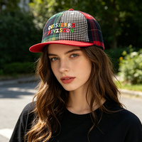 Topi Snapback Unisex Berkualitas Tinggi Vintage Dewasa Bordir 3D Fashion Hip Hop Pola Huruf Jalanan Olahraga Pesta Perjalanan