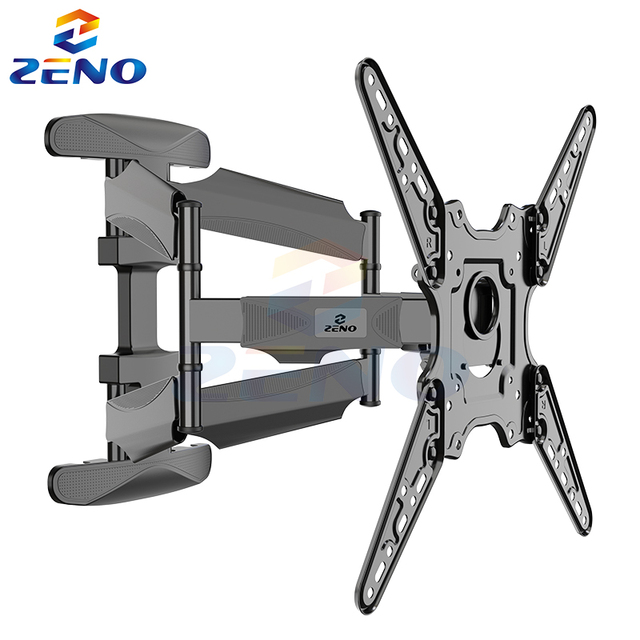 Full Motion Wall Mount for 32 to 75 Inches TVs, VESA 100x100 to 400x400mm, Cold Rolled Steel Articulate Wall Mount
