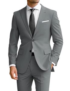 ชุดสูทผู้ชายสีสันสดใส ผ้าโพลีเอสเตอร์ แฟชั่นทันสมัย เสื้อเบลเซอร์ เสื้อกั๊ก กางเกงขายาว สไตล์เรโทร สำหรับงานปาร์ตี้ งานแต่งงาน ชุดเจ้าบ่าว ชุดออกงานอย่างเป็นทางการ - Product Image 3