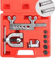 Thorstone Kit d'outils de sertissage et d'emboutissage double et simple pour bricolage, construction métal/plastique, emballage en boîte plastique, garantie 1 an