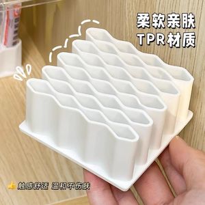 Portalápices con 12 ranuras para bolígrafos, lápices, regla, organizador de papelería, almacenamiento de escritorio, tamaño pequeño, color negro, para uso en la oficina y la escuela - Product Image 3