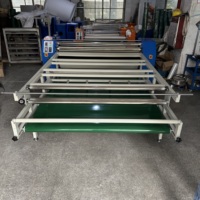 Machine de sublimation multifonctionnelle professionnelle rouleau à rouleau, presse à chaud à rouleaux pour usage intensif, certifiée CE