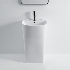 Nuovo design piedistallo <span class=keywords><strong>lavabo</strong></span> <span class=keywords><strong>lavabo</strong></span> <span class=keywords><strong>lavabo</strong></span> <span class=keywords><strong>lavabo</strong></span> <span class=keywords><strong>bagno</strong></span> in ceramica lavelli con piedistallo - Product Image 3