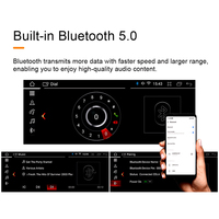 Radio de Coche con Pantalla Táctil Android de 12.8 Pulgadas, Reproductor Multimedia, Carplay, Navegación GPS para BMW X3 X4 F25 F26 2014-2017