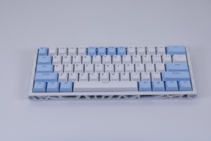 Clavier mécanique filaire Kavlorn N61 60% avec éclairage mixte, 61 touches, mini clavier espagnol fin pour <span class=keywords><strong>jeux</strong></span> et ordinateur de bureau, anti-ghosting - Product Image 2