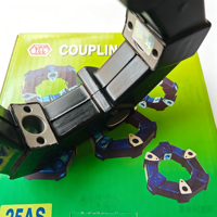 Accouplement en caoutchouc 25AS, accouplement flexible YCC pour pièces de moteur de pompe hydraulique d'excavatrice