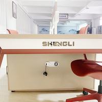 Bureau de travail moderne BGZ-43 en forme de rectangle pour le travail ou la maison Escritorio Mesa De Trabajo Table de travail