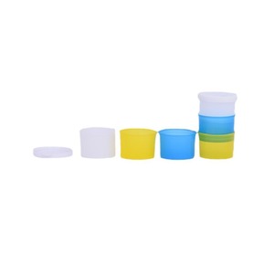 Disposable Plastic Medicine Cups White Yellow Blue Green 40*60 Blow Molding Premium Medical Use - Product Image 2