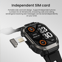 Relojes inteligentes deportivos Android 4G, tarjeta Sim, aplicación de descarga, 2,13 pulgadas, AMOLED, WIFI, GPS, batería de 930mAh, videollamadas, V21, 4G, reloj inteligente