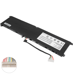 Batería ORG para Portátil <span class=keywords><strong>MSI</strong></span> BTY-M6L TIPO-B (GS65, PS63, <span class=keywords><strong>GS75</strong></span>, P65, WS65) 15.2V 5380mAh 80.25Wh Negro - Product Image 1