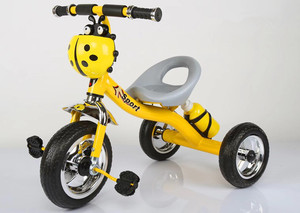 Tricycle à pédales pour enfants, panier coccinelle, prix de gros fabricant, pas cher - Product Image 5