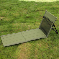 Siège d'atelier pliable de chaise de plancher de matériel portatif léger de maille pour l'usage extérieur pour des parcs de stockage de méditation de plage